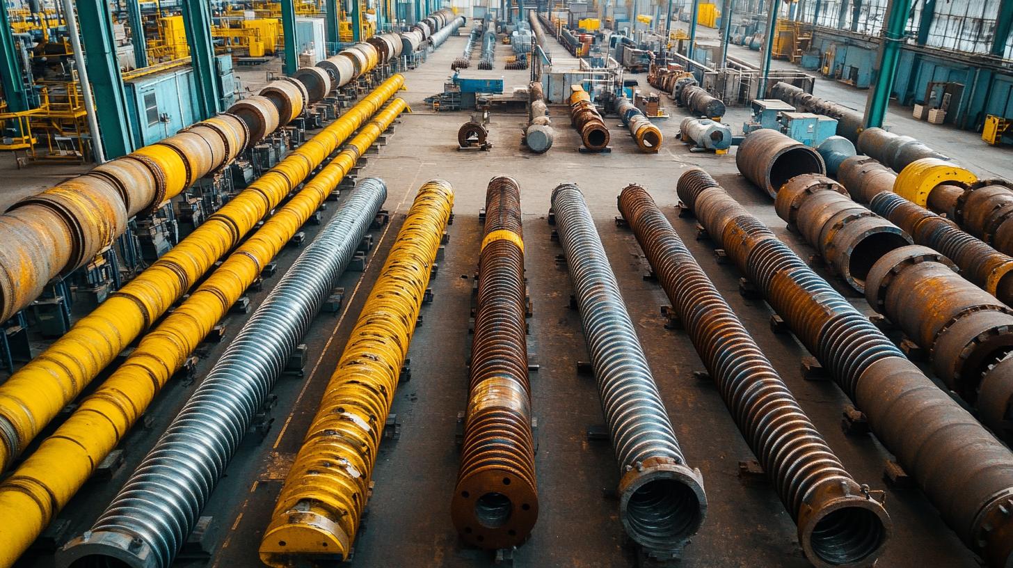 Производство винтовых свай в Москве