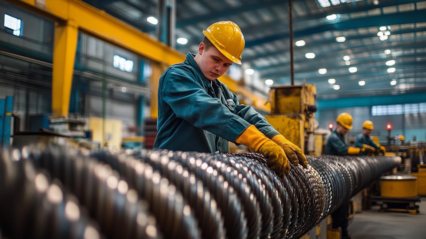 Производство винтовых свай в Москве